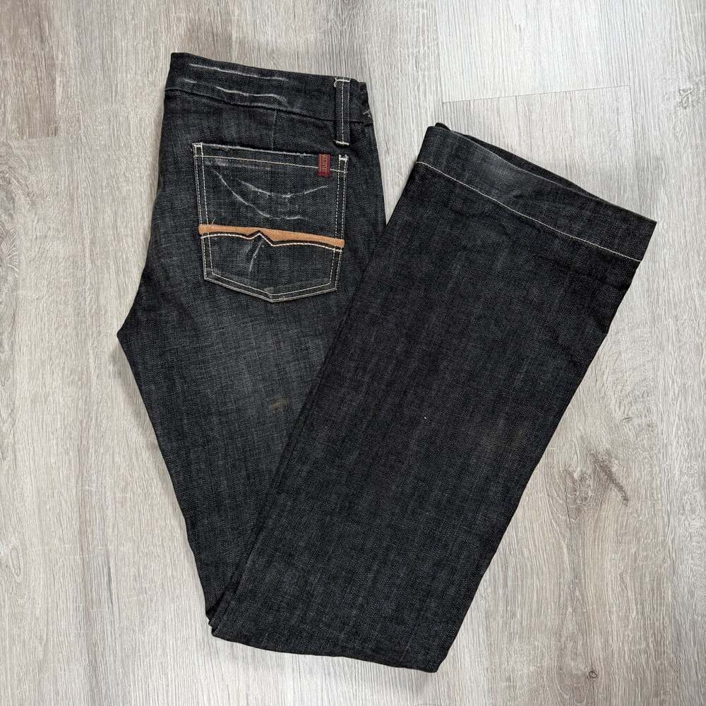 Womens Buffalo David Bitton Beauty-X Boot Cut Denim Jeans Size 28